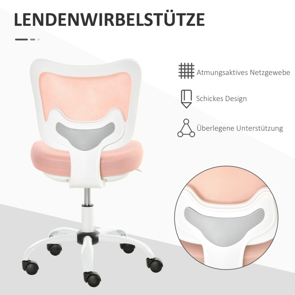 Bürostuhl Büro ohne Armlehnen