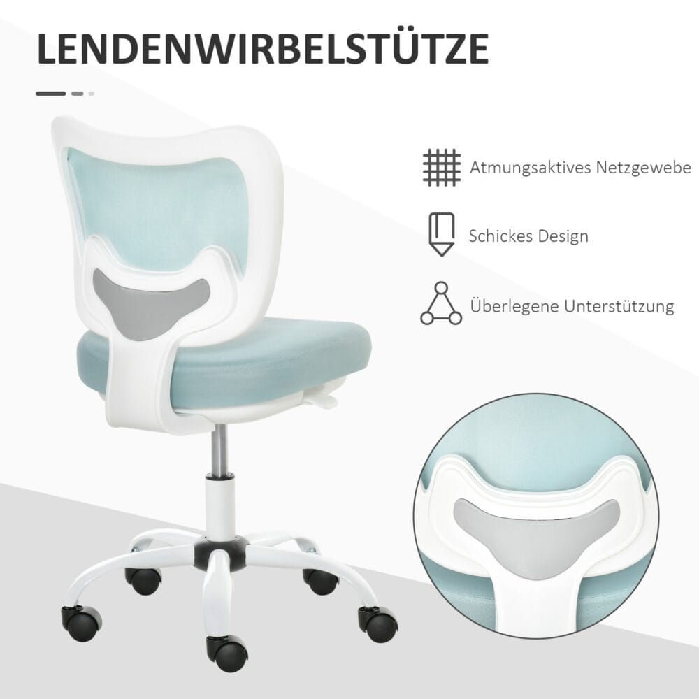 Bürostuhl Büro ohne Armlehnen