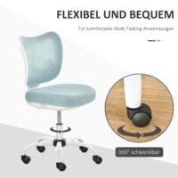 Bürostuhl Büro ohne Armlehnen
