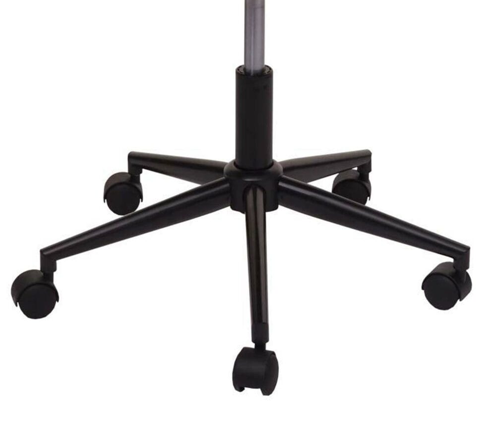 Bürostuhl  Bugholz Walnuss-Optik Retro drehbar höhenverstellbar grau