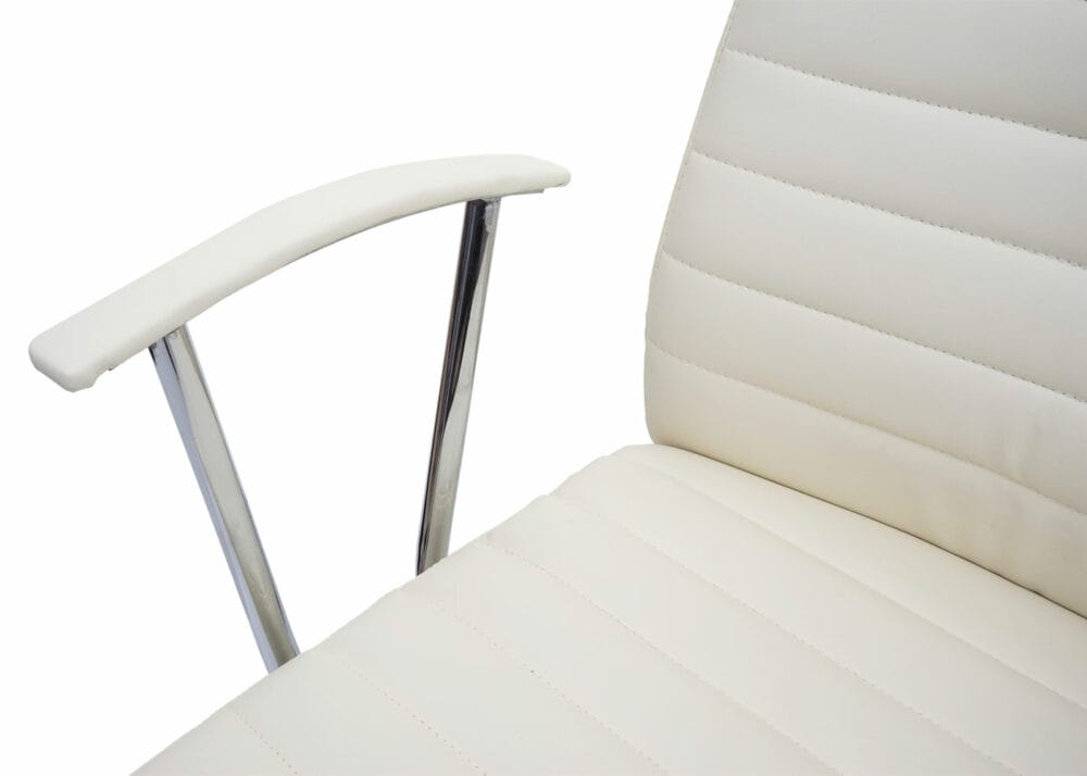 Bürostuhl Cagliari ergonomische Form creme beige