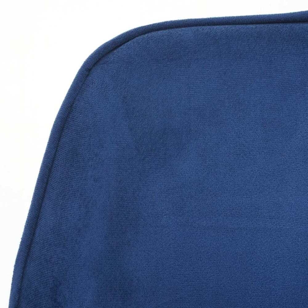 Bürostuhl Chefsessel Retro Design Samt blau