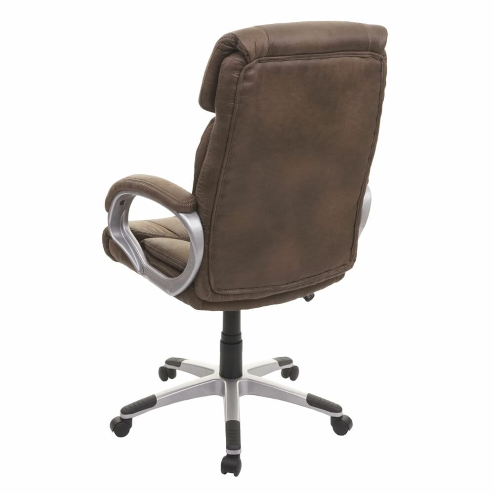 Bürostuhl Chefsessel Stoff/Textil Wildleder-Optik