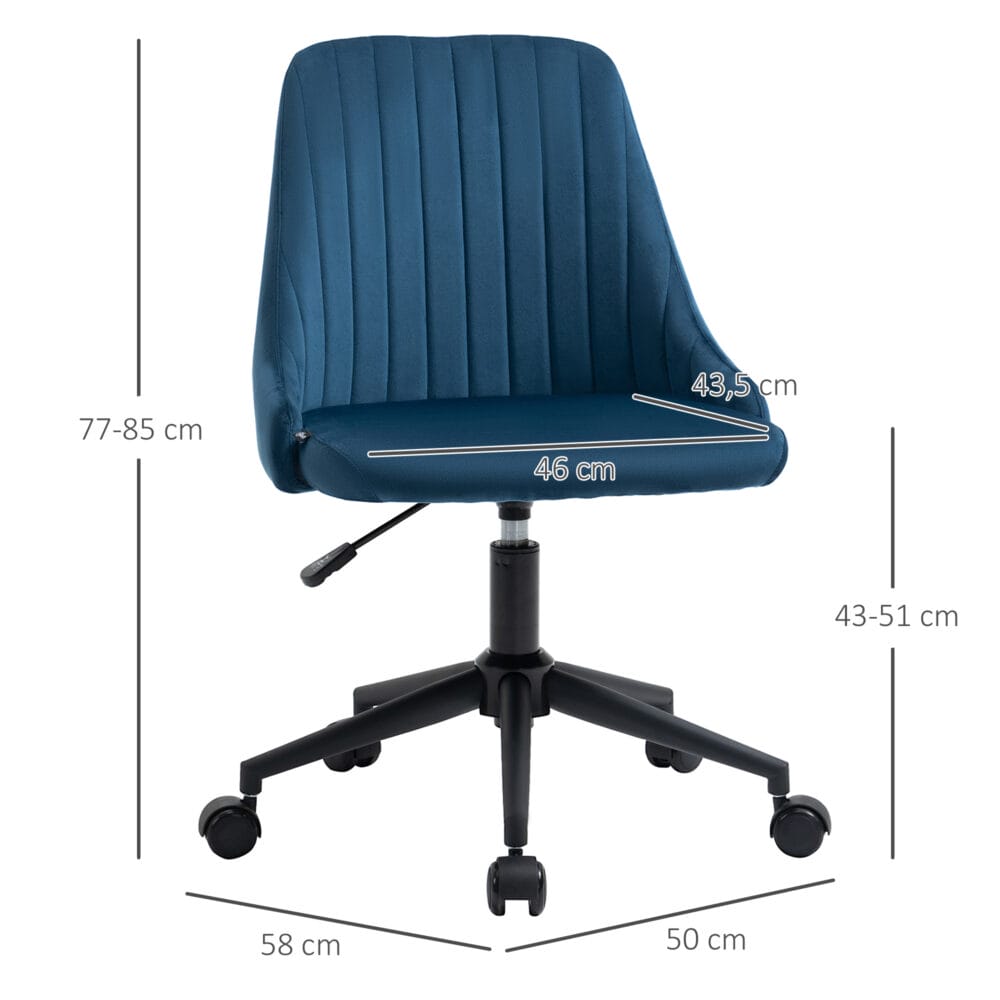 Bürostuhl Ergonomisches Liniendesign 360° drehbar