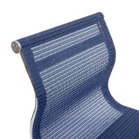 Bürostuhl Katalonien Netzbezug Stoff/Textil blau