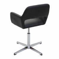 Bürostuhl Konferenzstuhl Kunstleder schwarz