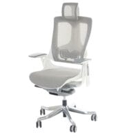 Bürostuhl MERRYFAIR Wau 2 ergonomisch ~ weiss-grau