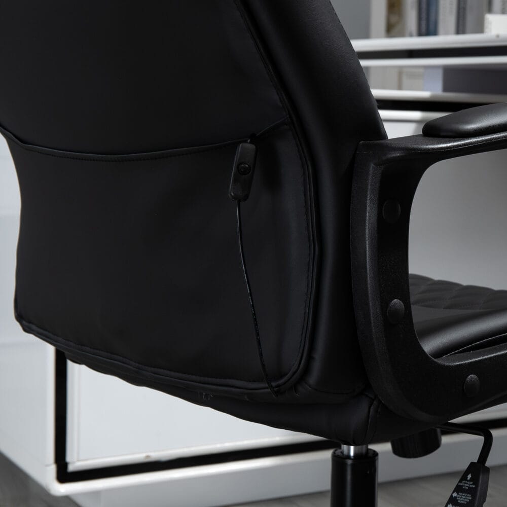 Bürostuhl Massage ergonomisch Schwarz 60 x 70 x 109-119 cm