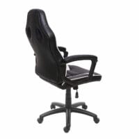 Bürostuhl  Racing Chair Gaming-Chair schwarz weiss