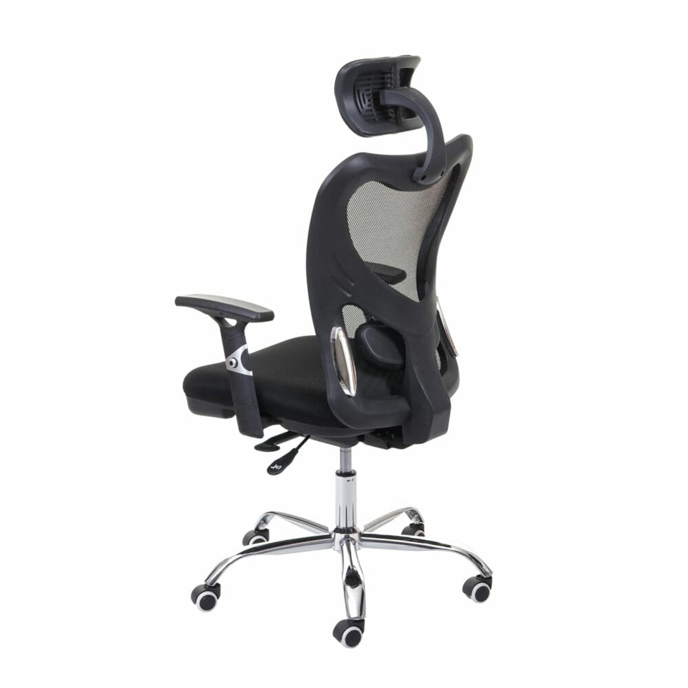 Bürostuhl Sliding-Funktion 150kg belastbar Stoff/Textil schwarz