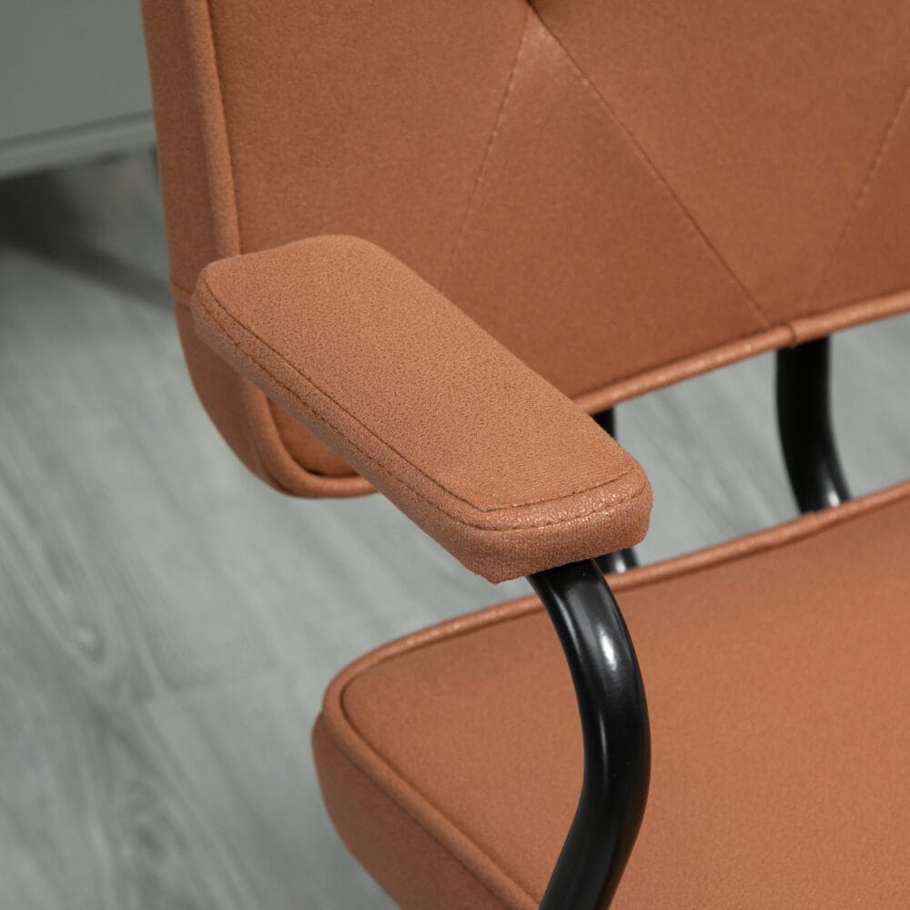 Bürostuhl Vintage Braun 61x58x82-91cm