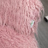 Bürostuhl Wuschel Belastbar bis 120kg Rosa
