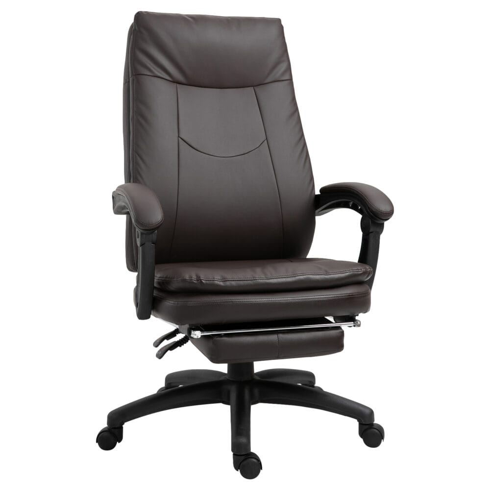 Bürostuhl ergonomisch Bürostuhl mit Fussstütze