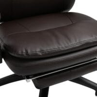 Bürostuhl ergonomisch Bürostuhl mit Fussstütze