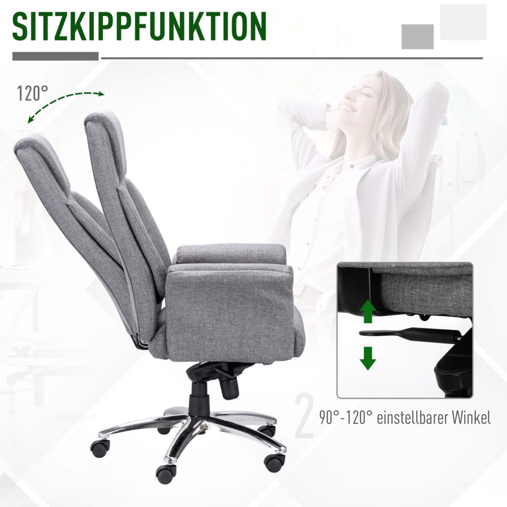 Bürostuhl ergonomisch mit Armlehne