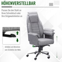 Bürostuhl ergonomisch mit Armlehne