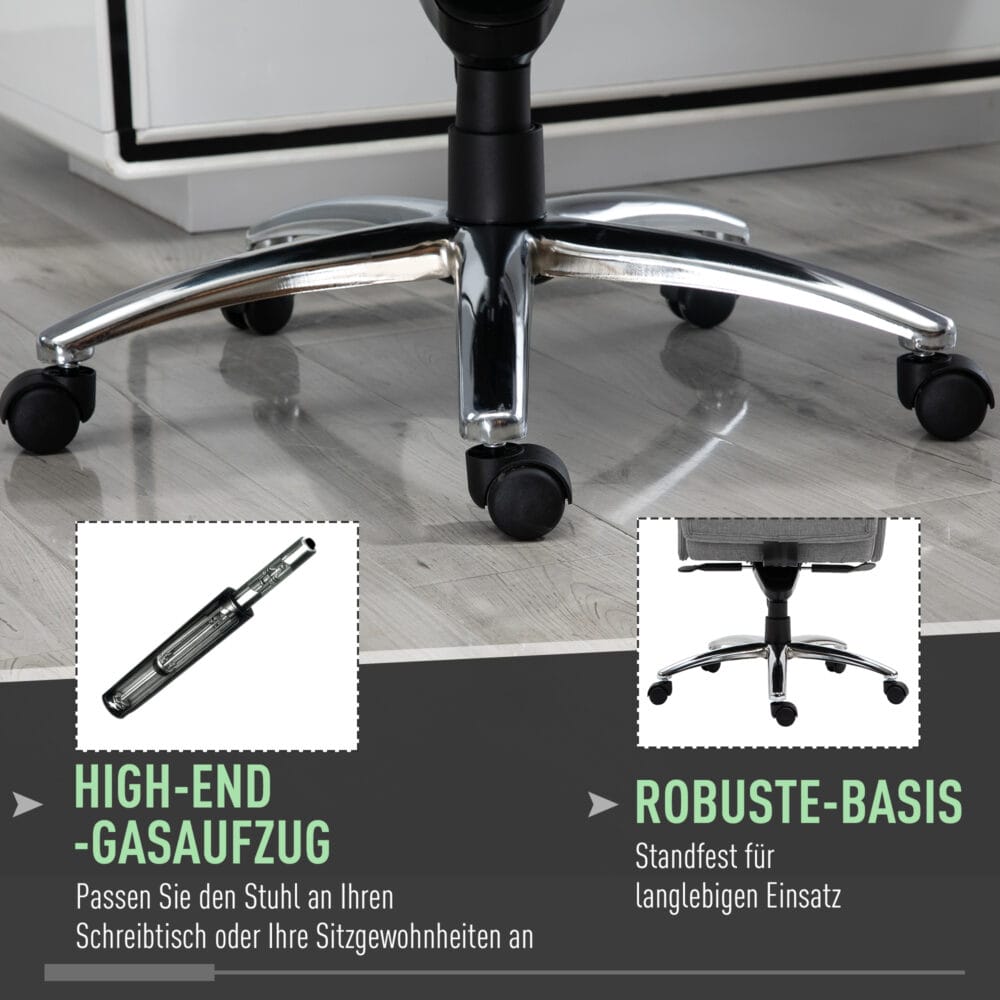 Bürostuhl ergonomisch mit Armlehne