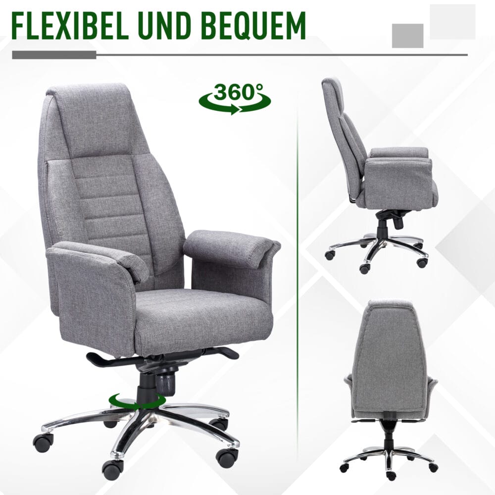 Bürostuhl ergonomisch mit Armlehne