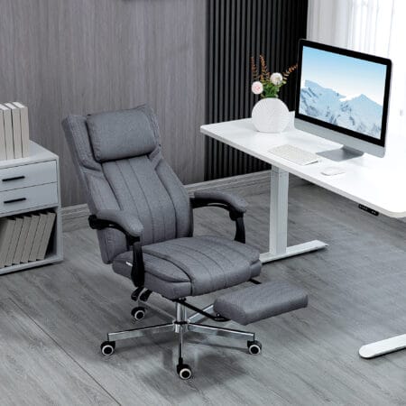 Bürostuhl mit 5 Massagemodi Ergonomischer Schreibtischstuhl