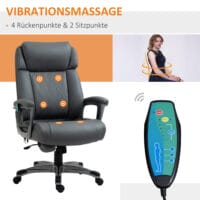 Bürostuhl mit 6 Massagepunkte ergonomisch