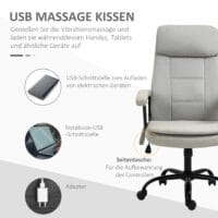 Bürostuhl mit Massagefunktion ergonomisch