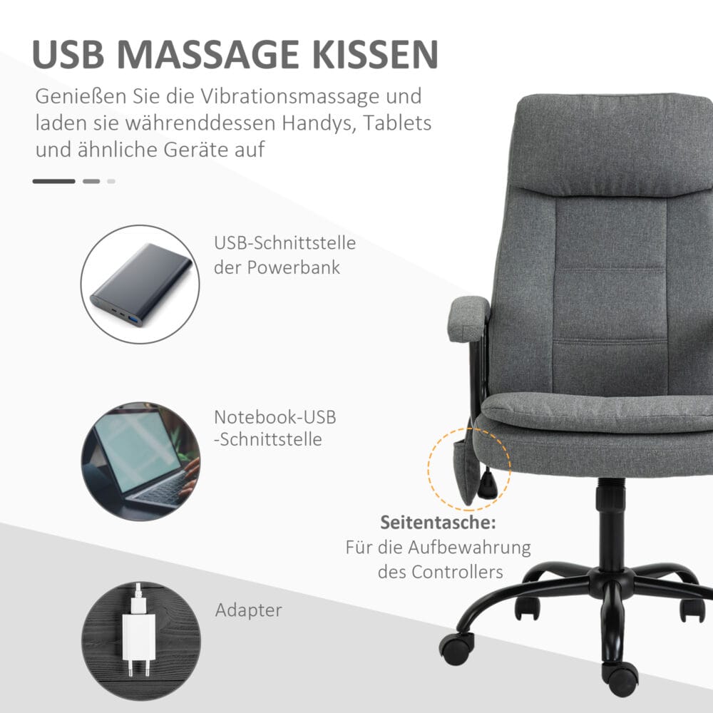 Bürostuhl mit Massagefunktion ergonomisch