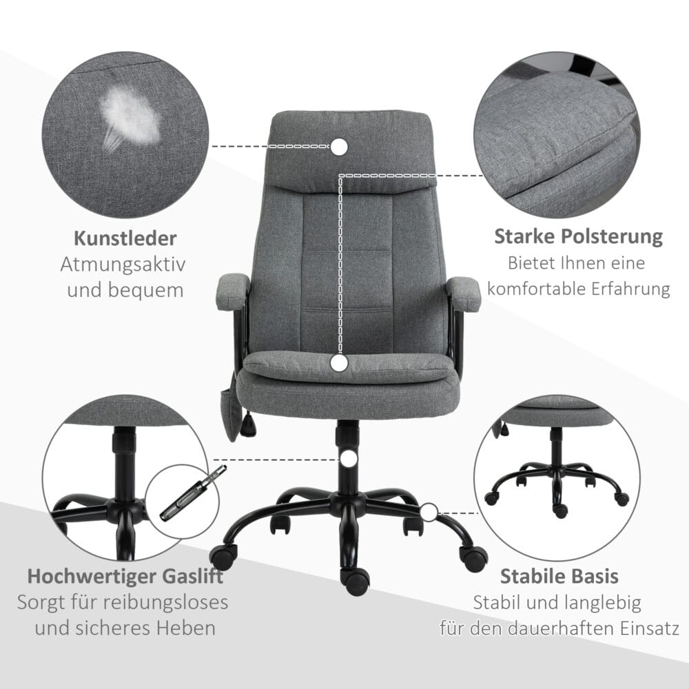 Bürostuhl mit Massagefunktion ergonomisch