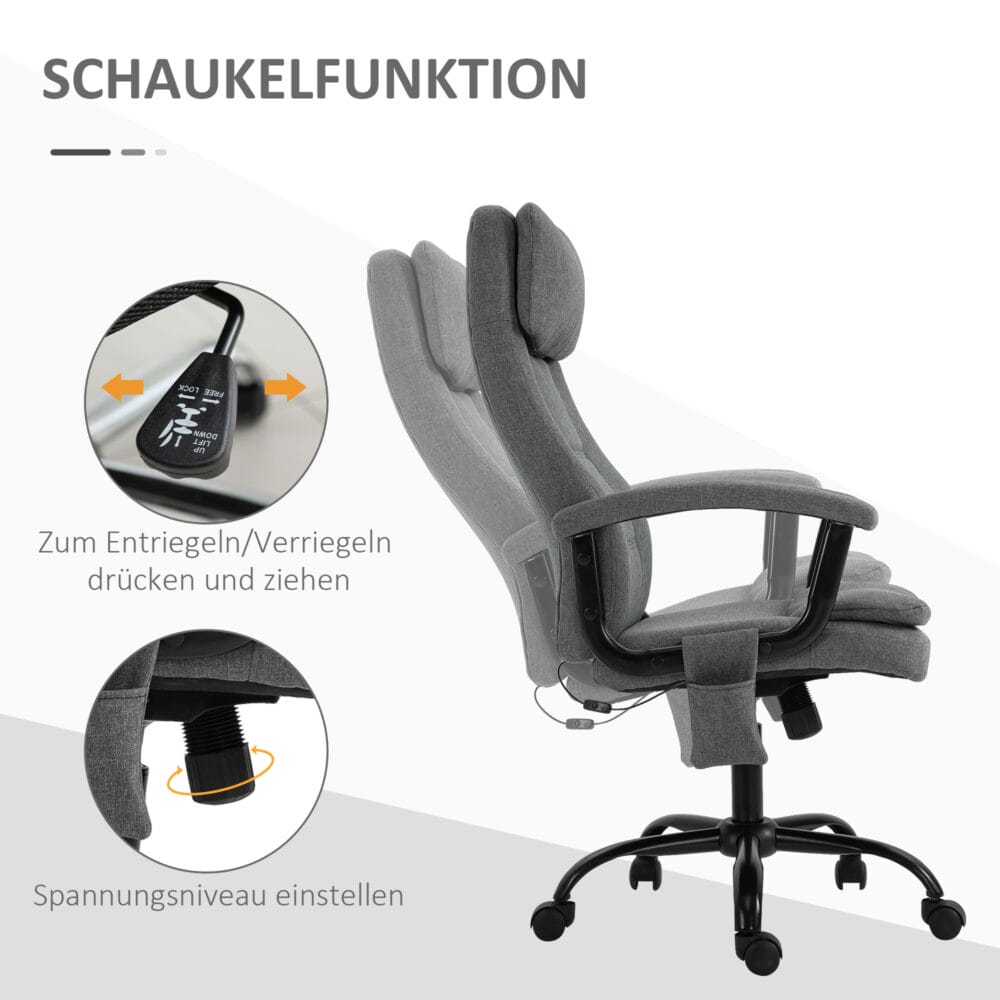 Bürostuhl mit Massagefunktion ergonomisch