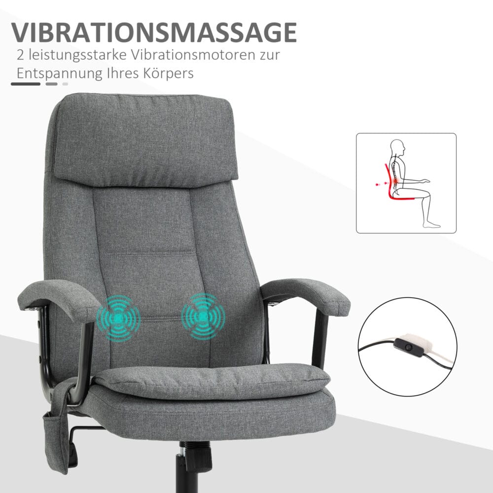 Bürostuhl mit Massagefunktion ergonomisch