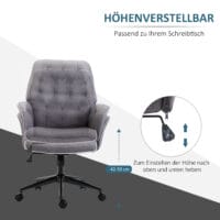 Bürostuhl mit Wippfunktion Home-Office