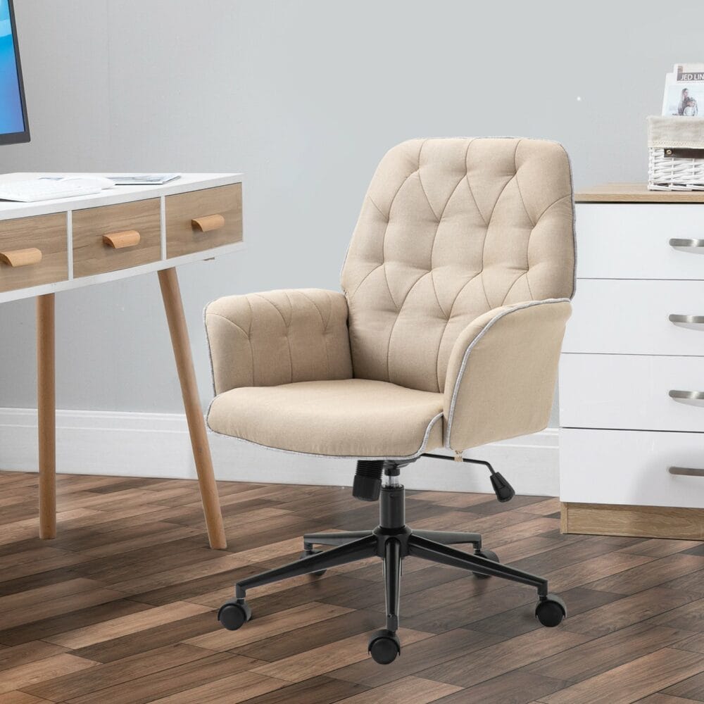 Bürostuhl mit Wippfunktion Home-Office-Stuhl ergonomisch