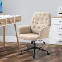 Bürostuhl mit Wippfunktion Home-Office-Stuhl ergonomisch