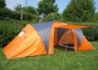 Campingzelt Igluzelt Loksa für 6 Personen ~ orange