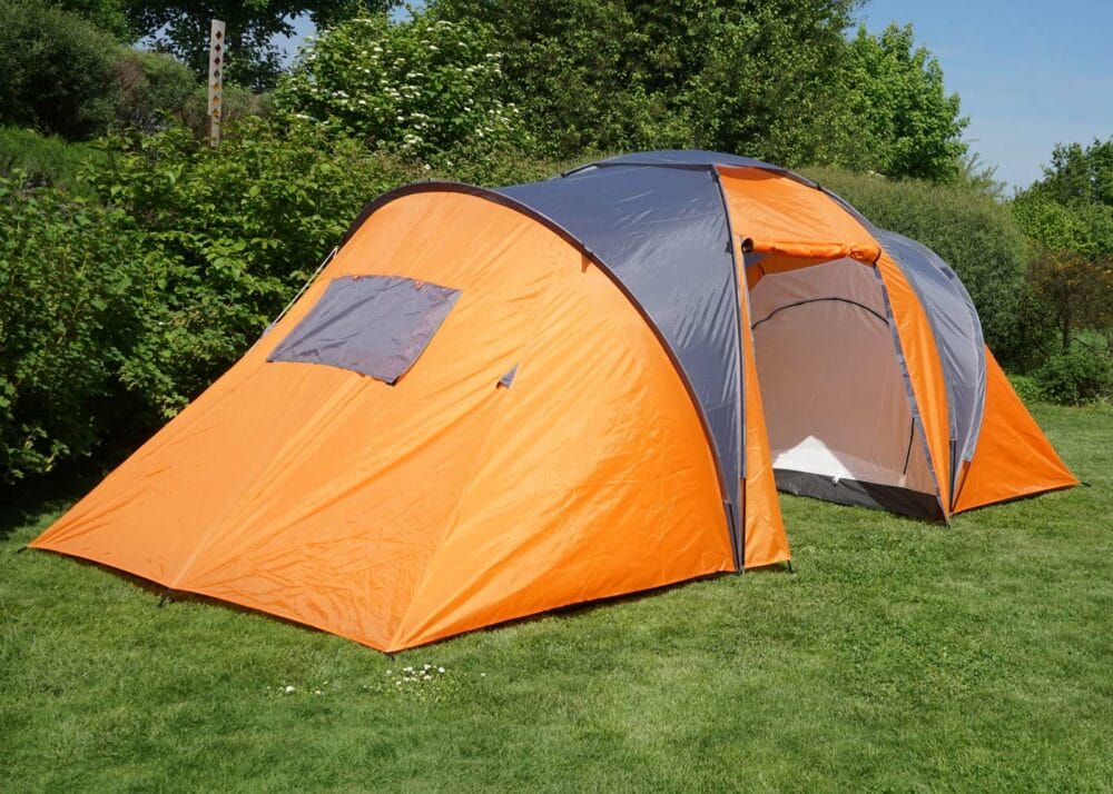 Campingzelt Igluzelt Loksa für 6 Personen ~ orange