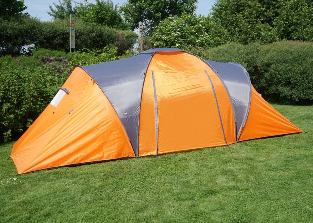 Campingzelt Igluzelt Loksa für 6 Personen ~ orange