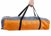 Campingzelt Igluzelt Loksa für 6 Personen ~ orange