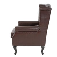 Chesterfield Sessel Ohrensessel ~ antik-braun