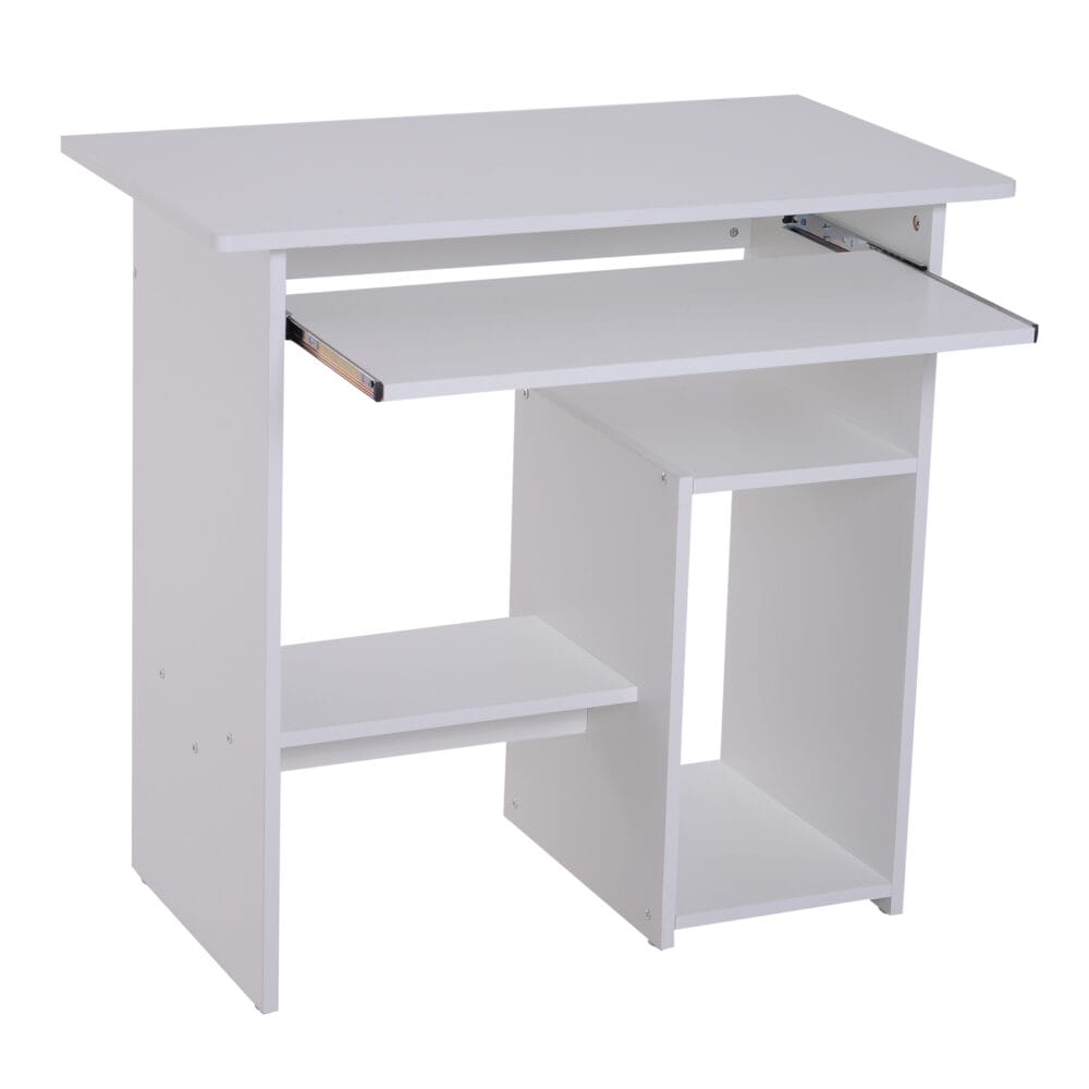 Computertisch Schreibtisch PC-Tisch Schwarz 80x45x75cm