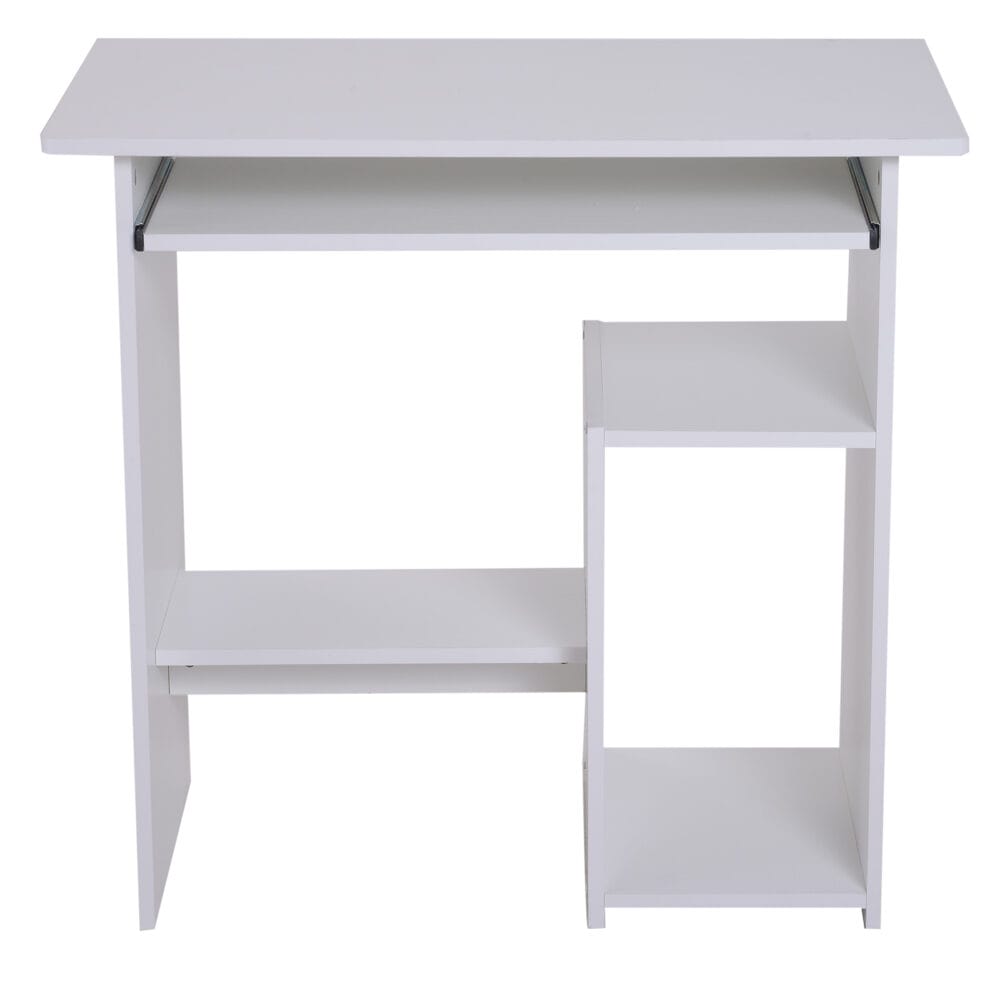 Computertisch Schreibtisch PC-Tisch Schwarz 80x45x75cm