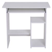 Computertisch Schreibtisch PC-Tisch Schwarz 80x45x75cm