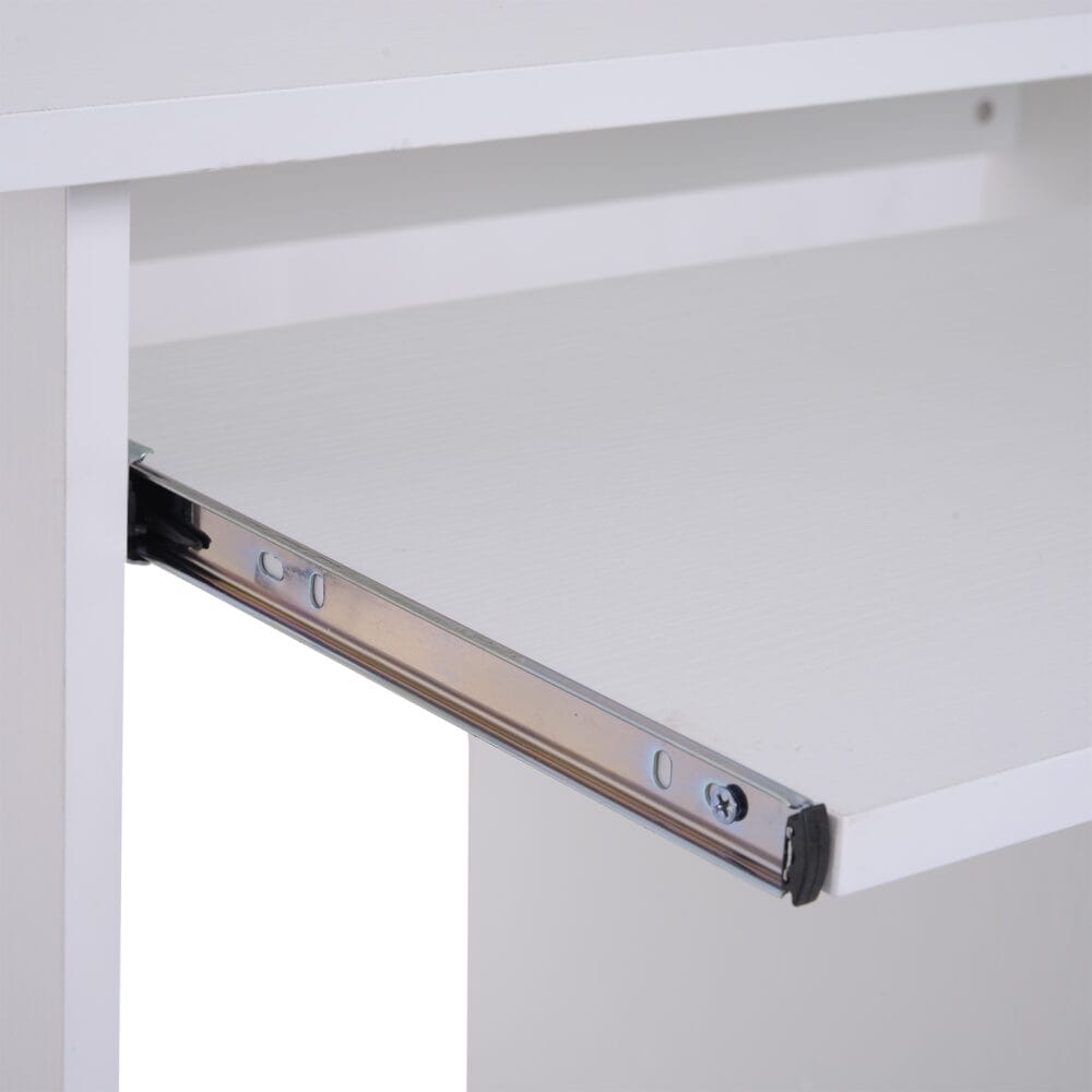 Computertisch Schreibtisch PC-Tisch Schwarz 80x45x75cm