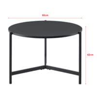 Couchtisch Køge Schwarz