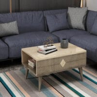 Couchtisch Nissedal Eiche/Walnuss