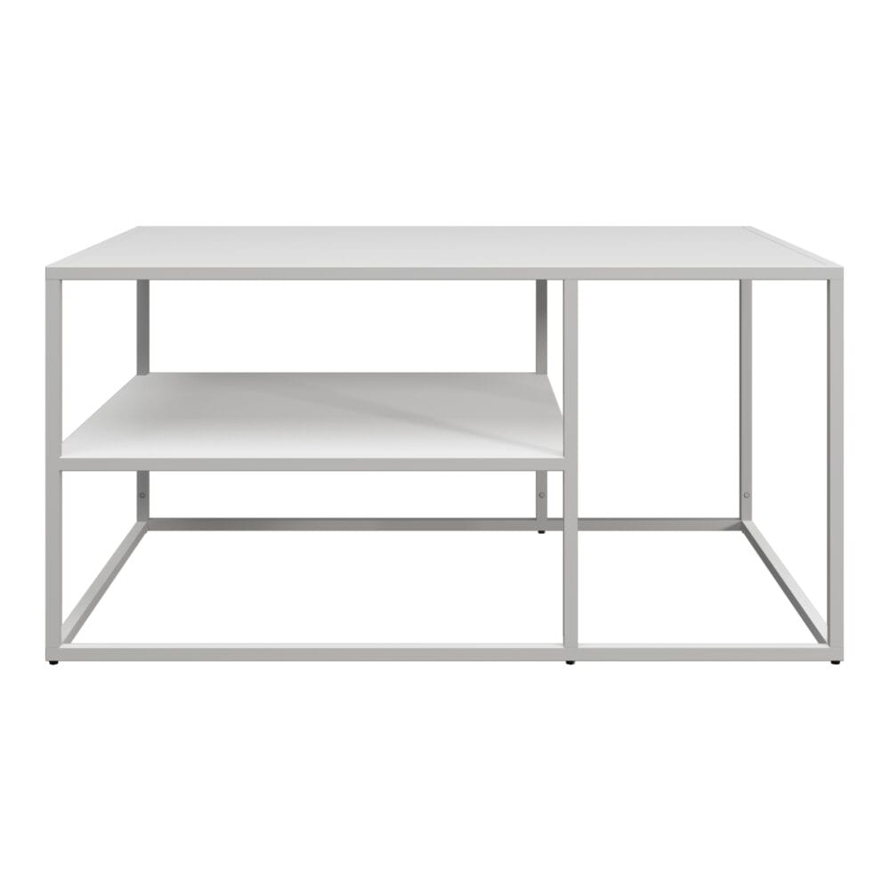 Couchtisch Solund 45x90x60cm Weiss. matt