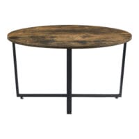 Couchtisch Vadstena 45x80cm Dunkler Holzton