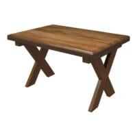 Couchtisch Tommerup 75x50x45cm Dunkler Holzton