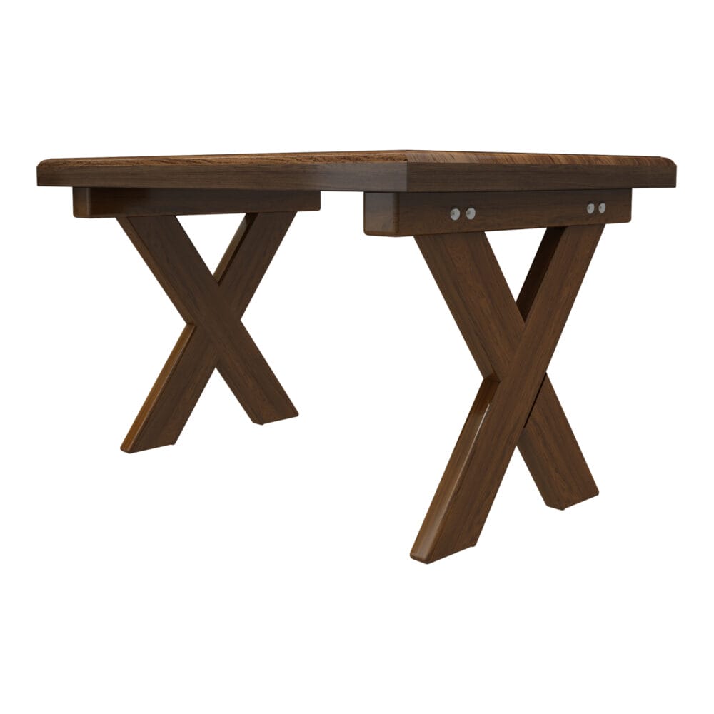 Couchtisch Tommerup 75x50x45cm Dunkler Holzton