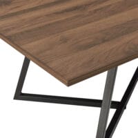 Couchtisch Mosta 120 x 60 x 45 cm Dunkler Holzton