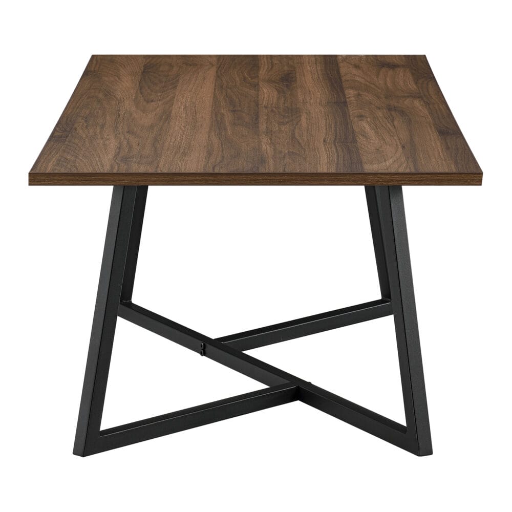 Couchtisch Mosta 120 x 60 x 45 cm Dunkler Holzton