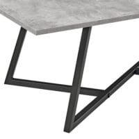 Couchtisch Mosta 120 x 60 x 45 cm Betonoptik